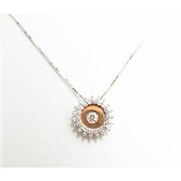 Collar Recarlo Mujer in Oro blanco ZS547/BR11 - ZS547/BR11